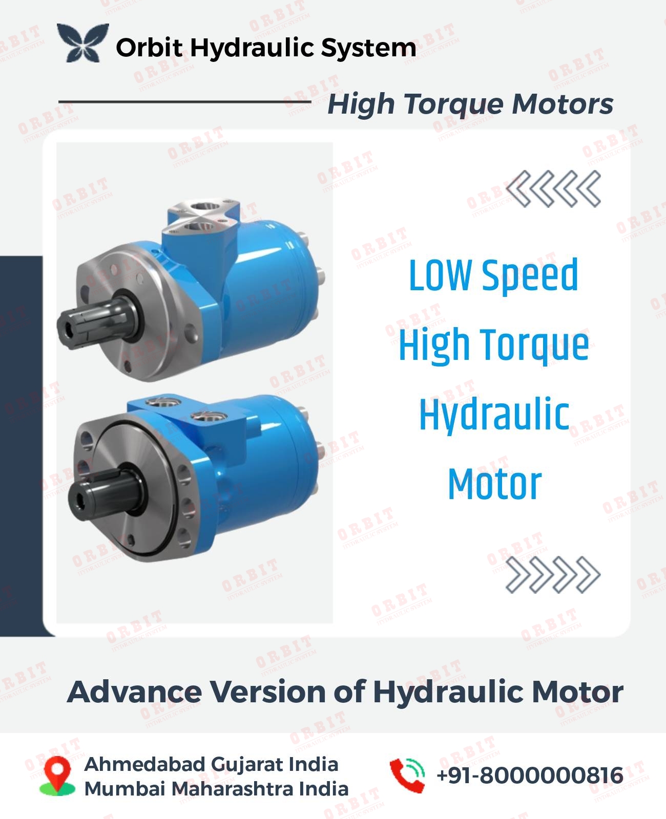 Danfoss OMM OMP OMR OMS Hydraulic Motor OMRX- 400 11186153 White Hydraulic Motor In Ahmedabad Mumbai Pune Chennai Bangalore Hyderabad Nashik Indore Vasai Thane Coimbatore India